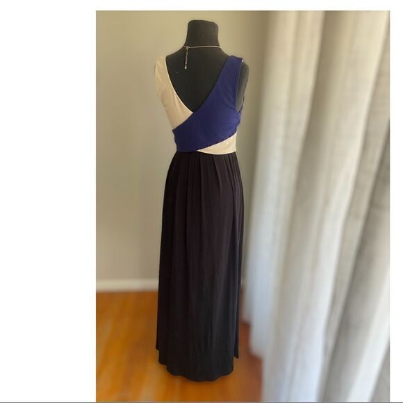 Anthropologie Maeve Elysian Color Block Maxi Dress - Picture 15 of 16